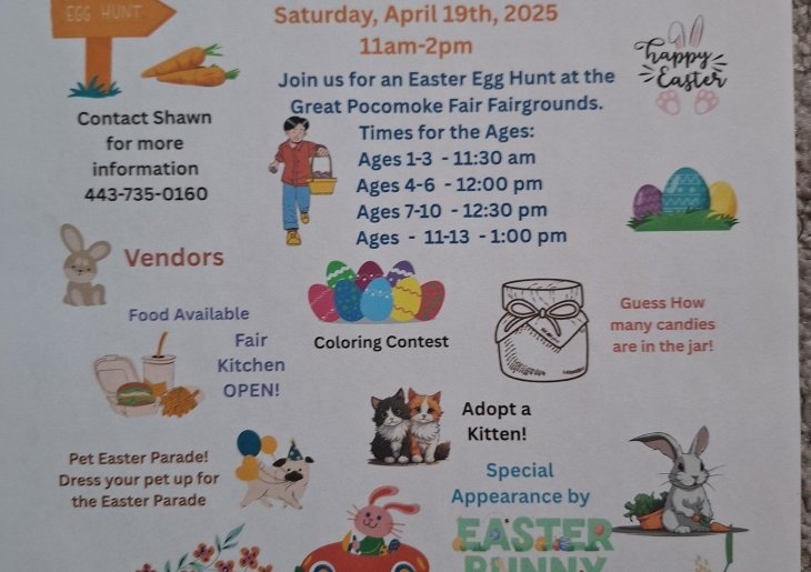 Great Pocomoke Fair - Annual Easter Egg Hunt
