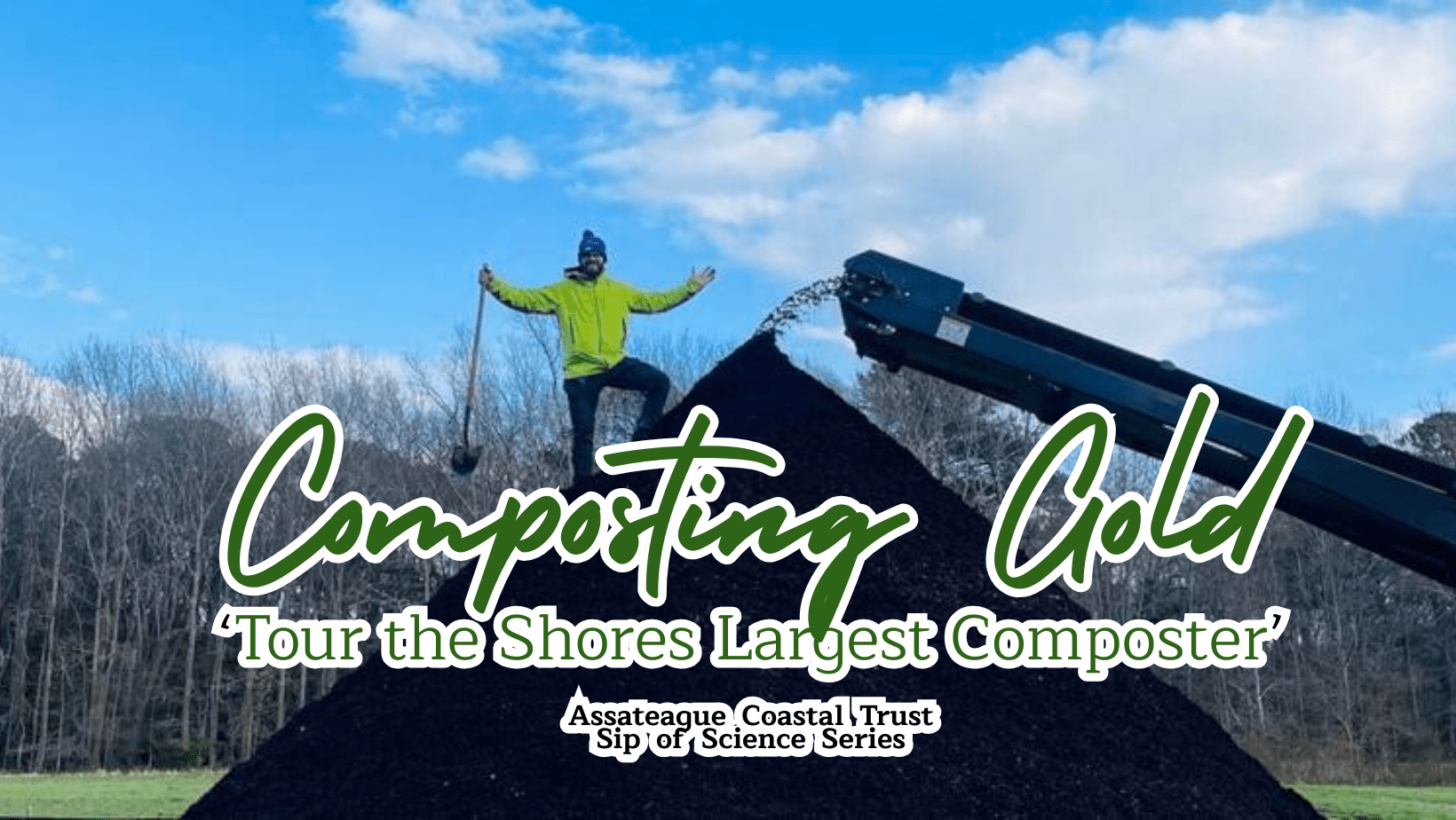 Composter Trail Composting Gold - Tour the Shores Largest Composter!