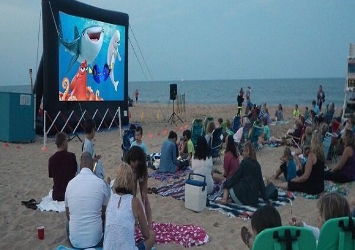 Free Movies on the Beach in Ocean City MD