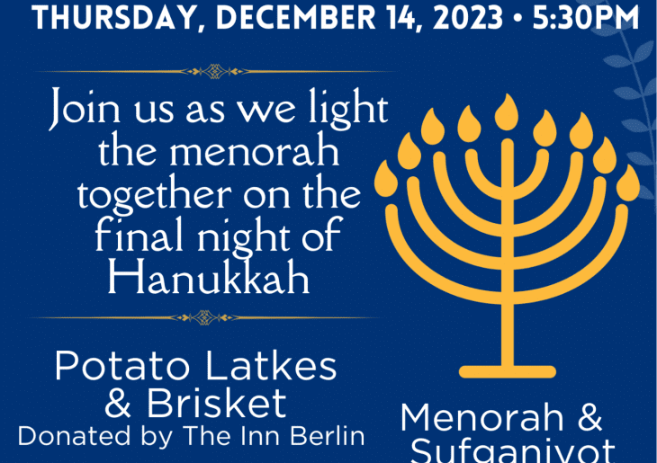 Menorah Lighting at The Inn Berlin