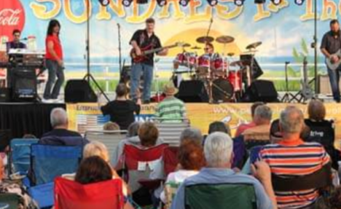 Sundaes In The Park With Fireworks