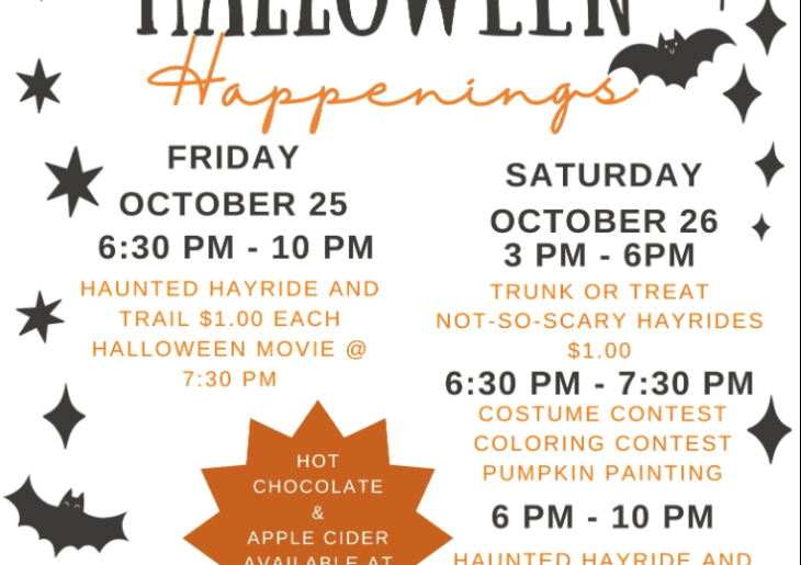 Halloween Happenings Haunted Hayride and Trail