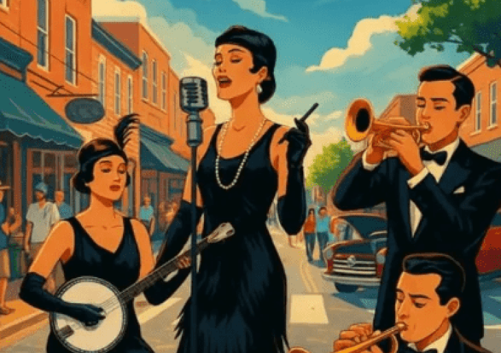 Hot Summer Swing on Main Street
