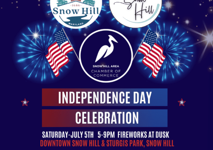 Snow Hill 2025 Independence Day Fireworks Celebration