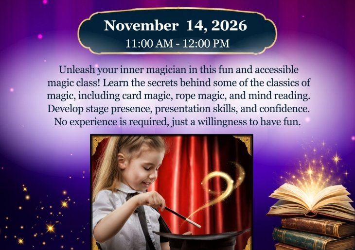 Young Magicians Workshop