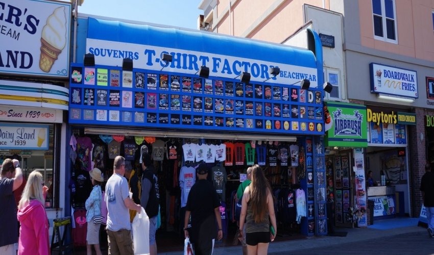 T-Shirt Factory at Caroline Street