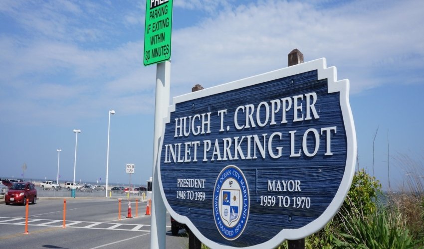 Hugh T. Cropper Inlet Parking Lot