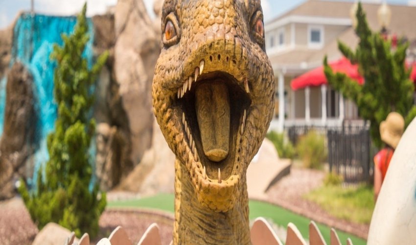 Nick's Mini Golf - Nick's Dino Golf & Mining Company