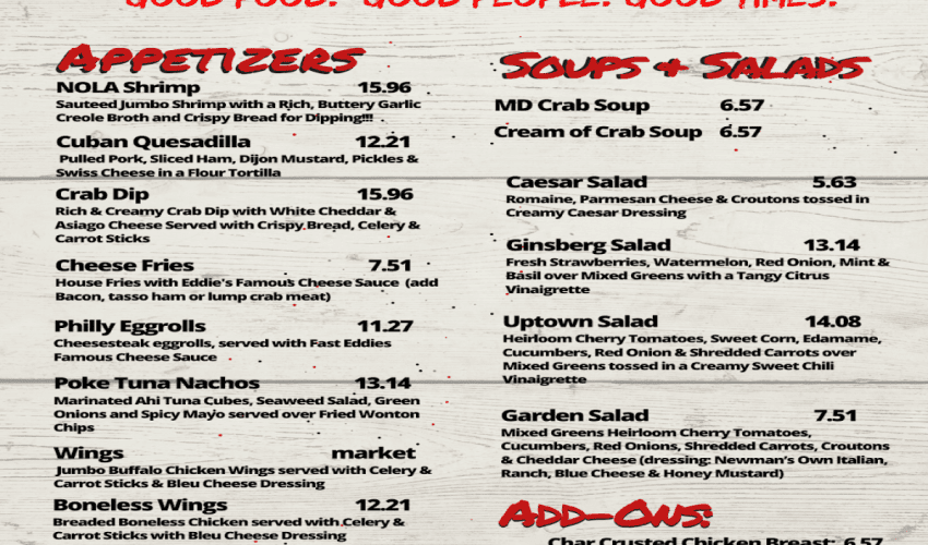 Fast Eddie's Corner Bar & Grille